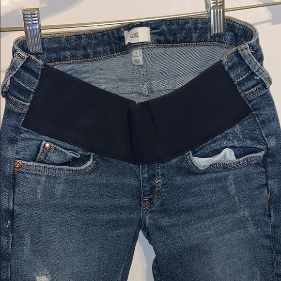 River Island distressed maternity Jeans - Picture 3 of 6
